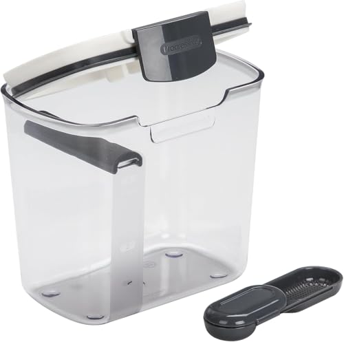 1 Quart Airtight Powdered Sugar Storage Container (1 Piece / Grey)