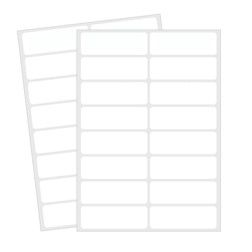 Blank Removable Labels
