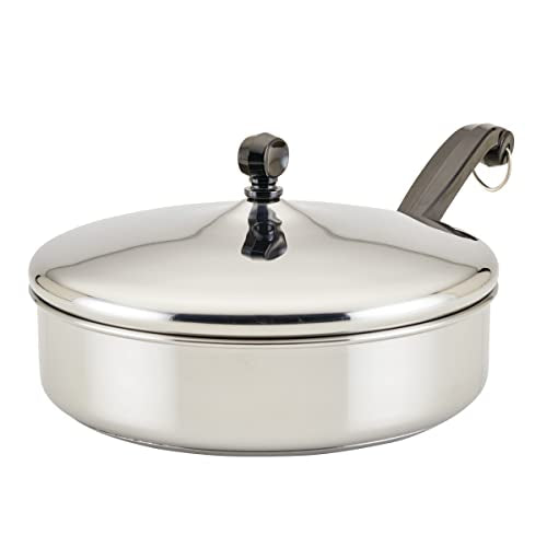 Classic Series Stainless Steel Saute Pan with Lid