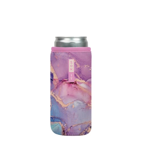 CanSok Sleeve for Beer & Soda Insulated Neoprene Cover (Aurora Era / 12oz Slim Can Sleeve)