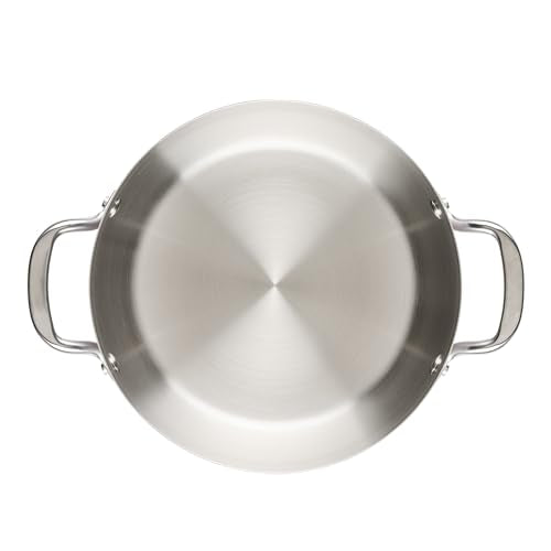 3 Ply Stainless Steel Casserole with Lid (Wildflower / 4 Quart)