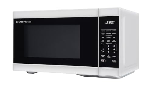 SMC1161KW 1.1 cu. ft. 1000W White Countertop Microwave Oven (White)