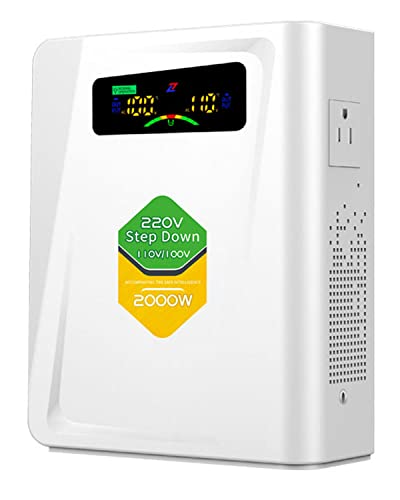 Step Down Transformer 220v to 110v Voltage Converter 2000w (Step Down / 2000W)