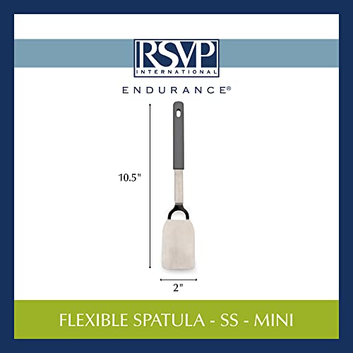 Endurance Kitchen Tool Collection Flexible Stainless Steel (Spatula, Mini / Stainless Steel)