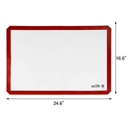 Commercial Grade Silicone Baking Mat Non (25"L x 17"W)