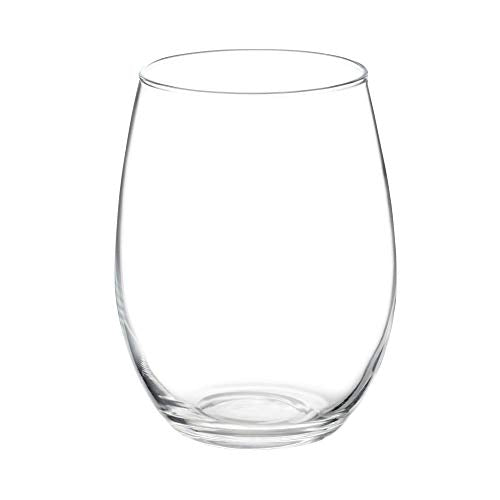10 ARC Stemless Wine Glasses Set (10 Count)