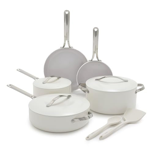 Nova 10 Piece Cookware Pots & Pans Set (10 Count)