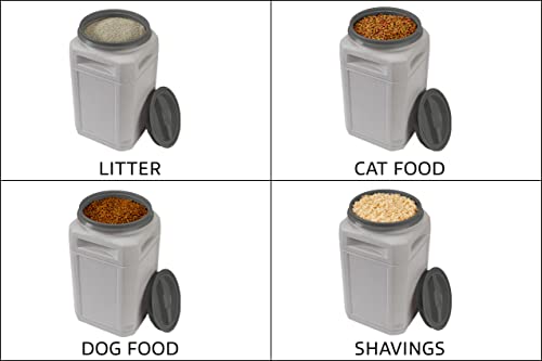 Airtight Dog Food Storage Container (13 Gal/ 54 lbs)