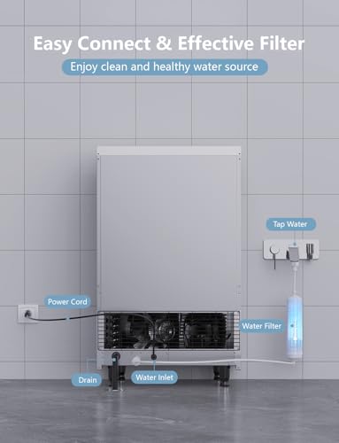 Commercial Ice Maker Machine (200 lbs/24 h)