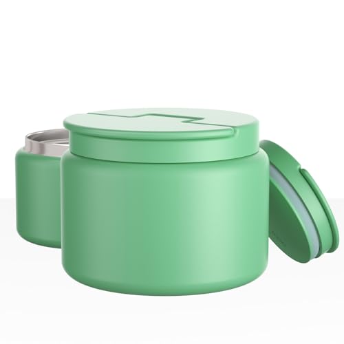 14.5oz Soup Thermo for Hot Food Kids Vacuum Insulated Food Jar Twist (Green)