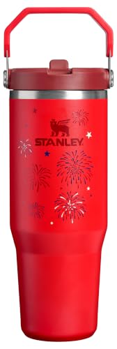 IceFlow 2.0 Flip Straw Tumbler (Chili Red Fireworks / 30 Ounces)