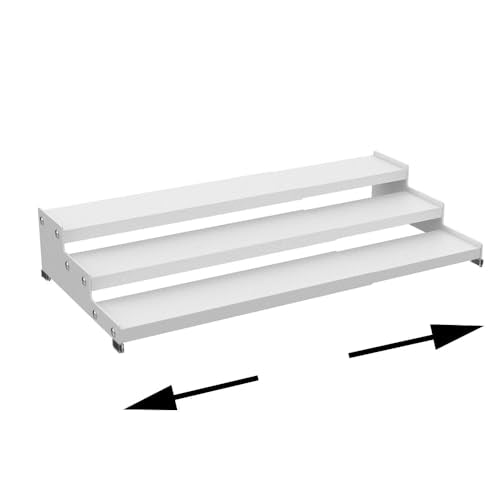 Expandable Carbon Steel Spice Rack Organizer for Pantry