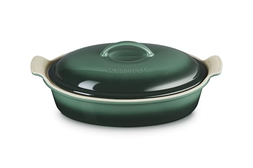 Stoneware Heritage Covered Oval Casserole (Artichaut)