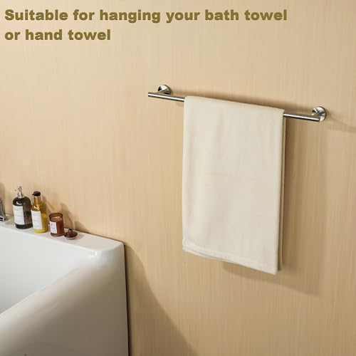 Towel Racks for Bathroom 24 Inch (Brushed Nickel)