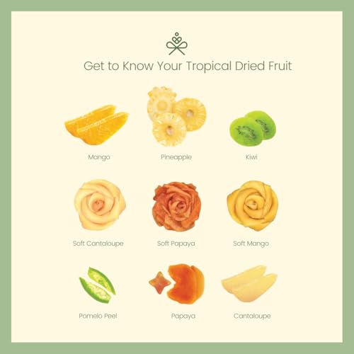 Dried Fruit Gift Basket with Wooden Tray (Exotic)