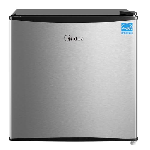 1.7 Cu.ft Mini Fridge (Steel Gray / 1.7 Cubic Feet)