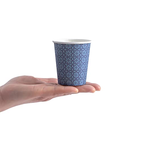 300 Pack 5 oz Paper Cups Disposable Bathroom Mouthwash Cups Navy (Navy / 5 oz-300)