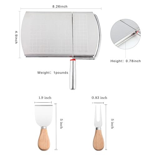 Cheese Slicer with 2 PCS Knife (Cheese Slicer with 2 Cheese Knives)