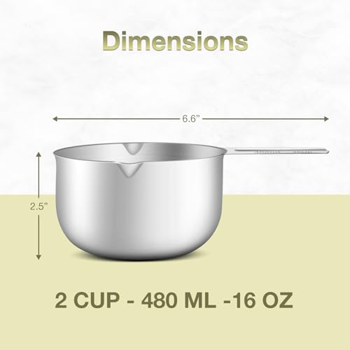 18/8(304) Stainless Steel Measuring Cup Set(1CUP & 2CUP)