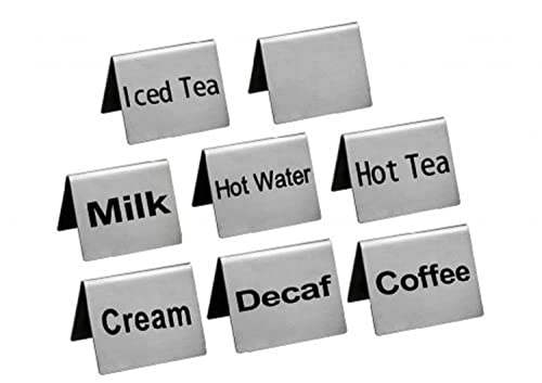 Stainless Steel Table Tent Sign