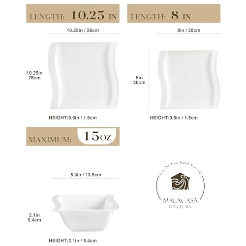 Ivory White Dinnerware Set (12 Piece(Service for 4) / Ivory White)