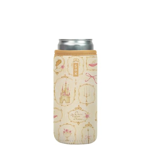 CanSok Sleeve for Beer & Soda Insulated Neoprene Cover (Happily Ever After / 12oz Slim Can Sleeve)