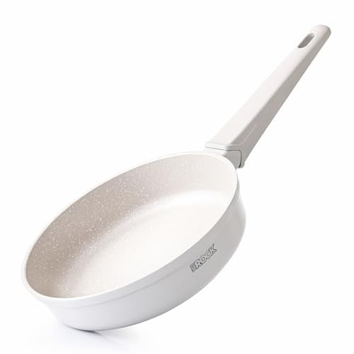 SOHO 8 Inch Ceramic Non Stick Frying Pan (Cream / 8 Inch)