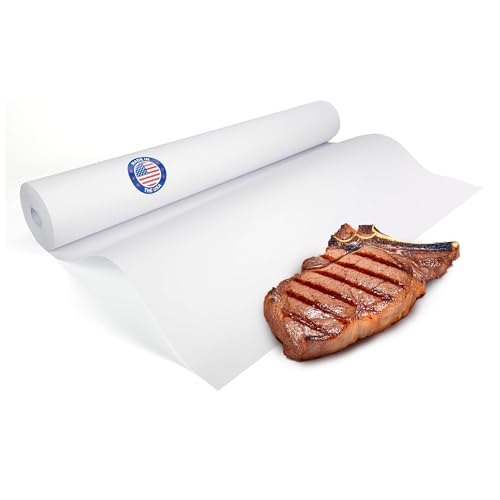 White Butcher Paper Roll 24" x 1200" (White / 24" X 100 Feet, 1 Roll)