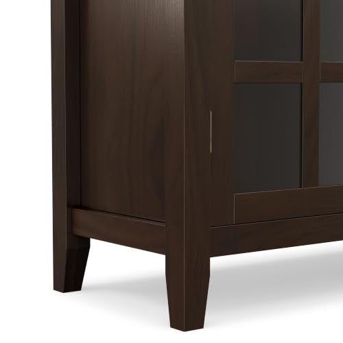 Artisan 38" Wide Solid Wood Cabinet in Brunette Brown (Tobacco Brown / 16.1"D x 38"W x 40.6"H)
