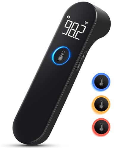 No Touch Baby Thermometer for Adults and Kids (Black)