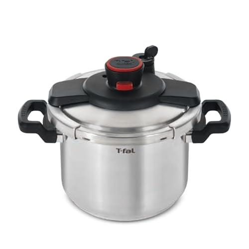 Clipso Stainless Steel Pressure Cooker (Easy Open Pressure Cooker / 6.3 Quarts)