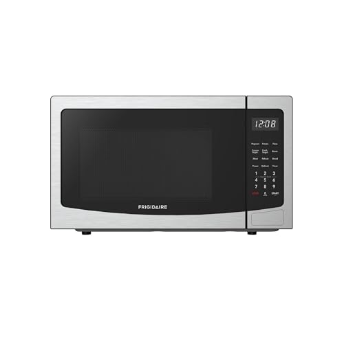1.1 Cu Ft Stainless Steel Countertop Microwave Oven (Silver - 1.1 cubic_feet)