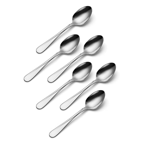 Flight Teaspoons Silverware Set for 6 (Teaspoons, Set of 6)