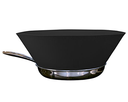 10 (Medium) - Black - Splatter Guard, as Seen on Shark Tank