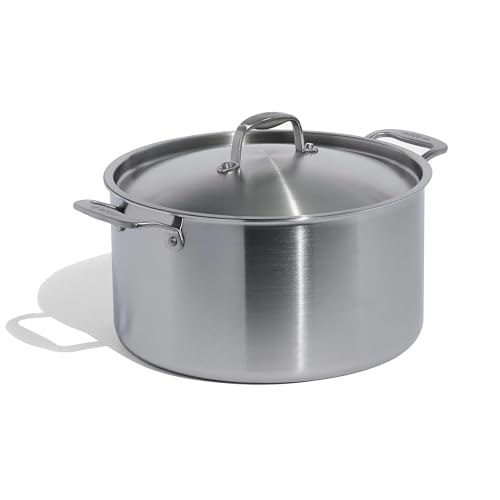 Cookware 12 Quart Stainless Steel Stock Pot With Lid (12 QT - Stock Pot)
