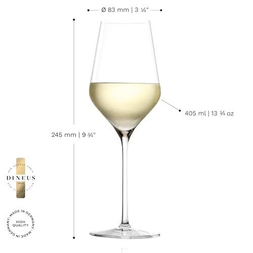Quatrophil White Wine Glasses Crystal (2 Pieces (1 Pack))