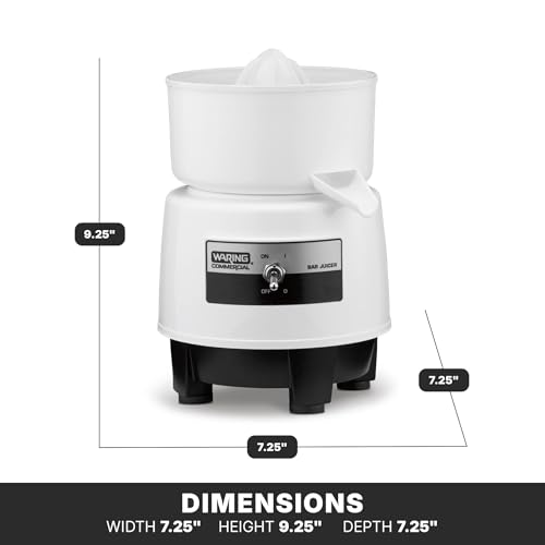 Compact Electric Citrus Juicer with 120 Oranges per Hour Capacity