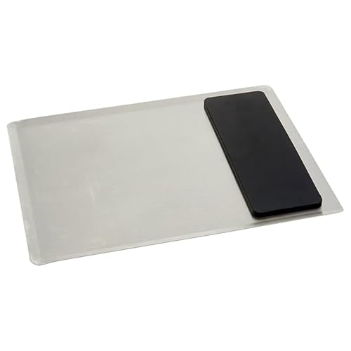 Coffee Grinder Tray with Tamping Mat (13x9.75)