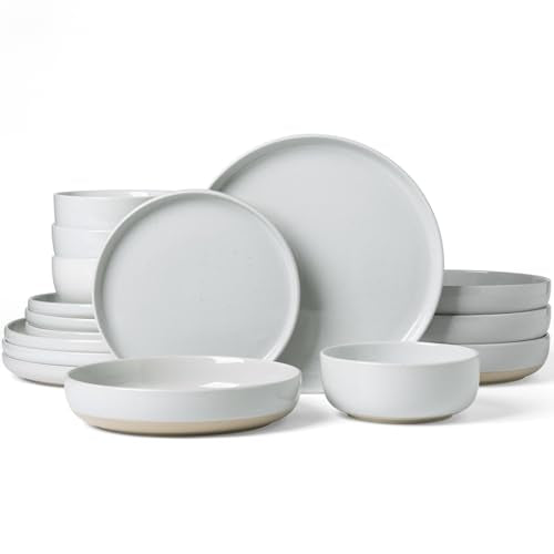 Milkyway 16 Piece Dinnerware Set with Pasta Bowls