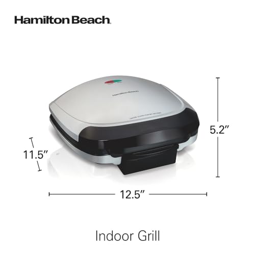 Electric Indoor Grill With Large 90 sq. in. Cooking Surface (6-Serving)