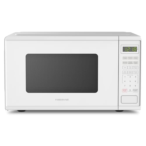 0.9 Cu. Ft. Countertop Microwave Oven (0.9 Cu. Ft / White)