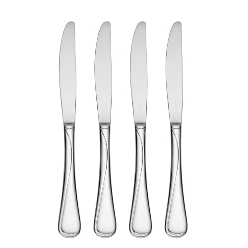 Flight Dinner Knives Silverware Set for 4 (Dinner Knives, Set of 4)