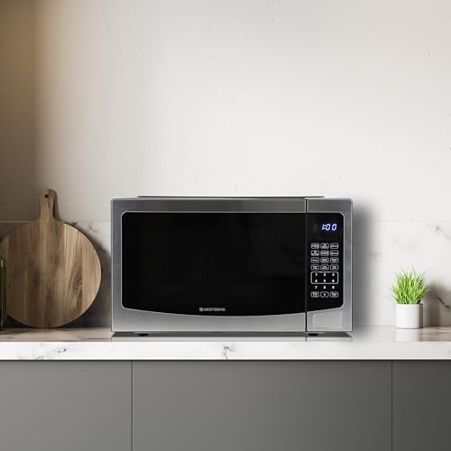 Microwave Oven 1000 (1.1-Cu.Ft. / Metallic)