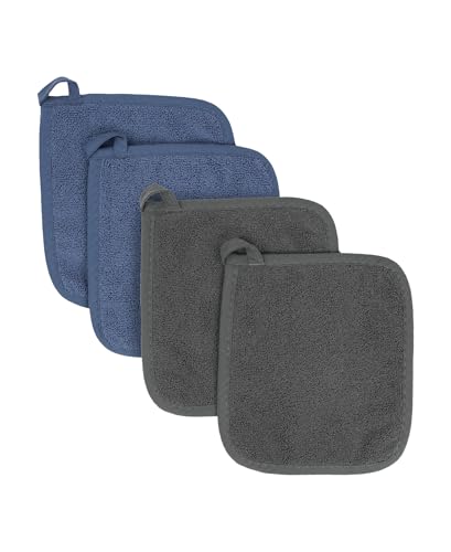 Terry Potholder & Hot Pad (4 Count)