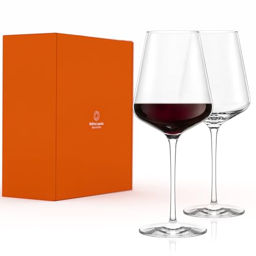 Quatrophil Bordeaux Wine Glasses Crystal (2 Pieces (1 Pack))