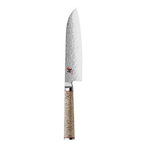 Birchwood SG2 Japanese Santoku Knife (Brown / 7")