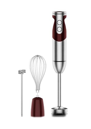 1000W Immersion Hand Blender with Multiple Attachments