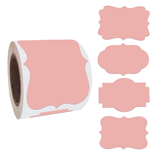 2 x 3 inch Rose Gold Sticker Labels 200PCS Sticky Tag Stickers for Essential Oil (150 Count)