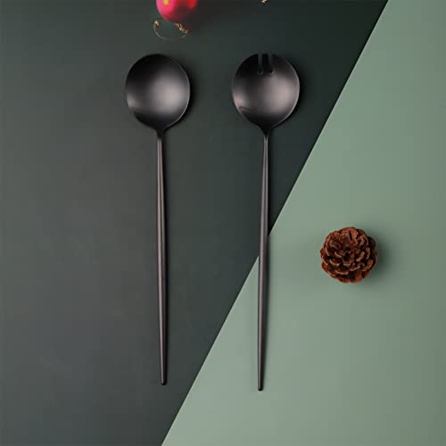 Salad Servers (Black)