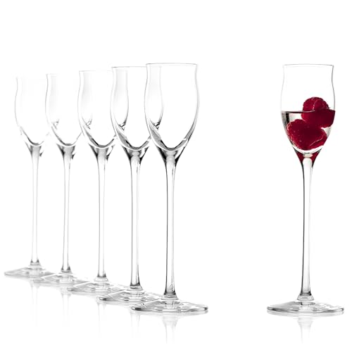 Quatrophil Liqueur Glasses Crystal (6 Pieces (1 Pack))